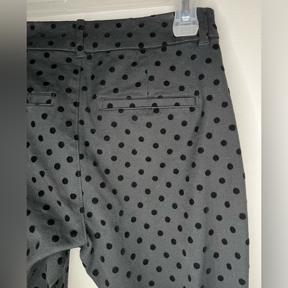 NWOT Polka Dot Skinny High Rise Pants - Picture 3 of 6
